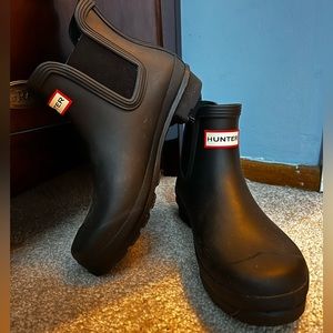 Hunter boots black